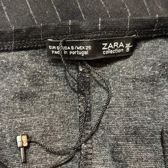 Zara Black Pinstripe Women's top - Picture 5 of 5